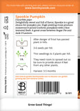 Pumpkin, Spookie Seed Packets