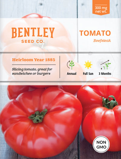 Tomato, Beefsteak Seed Packets flower seeds