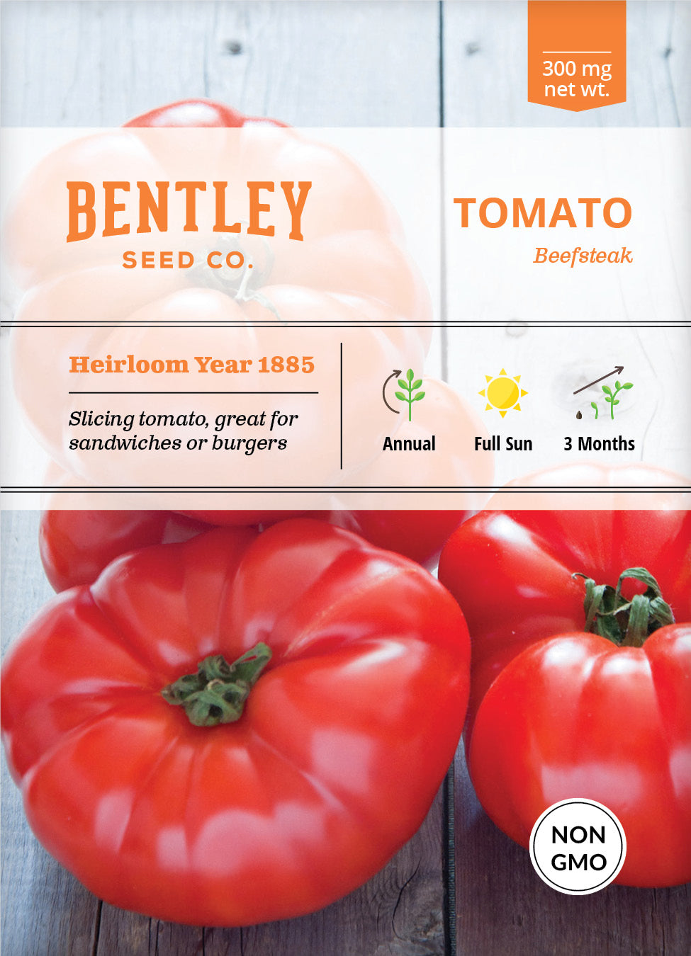 Tomato, Beefsteak Seed Packets flower seeds