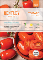 Tomato, Roma Seed Packets garden seeds