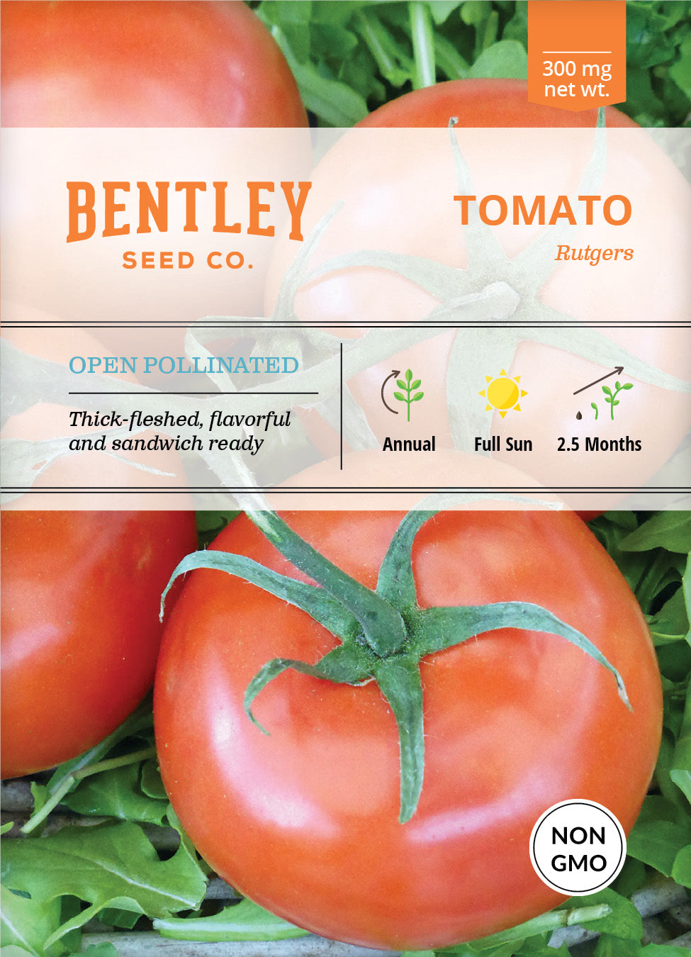Tomato, Rutgers Seed Packets seed packet