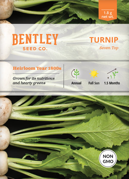 Turnip, Seven Top Seed Packets