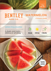 Watermelon, Crimson Sweet Seed Packets flower seeds