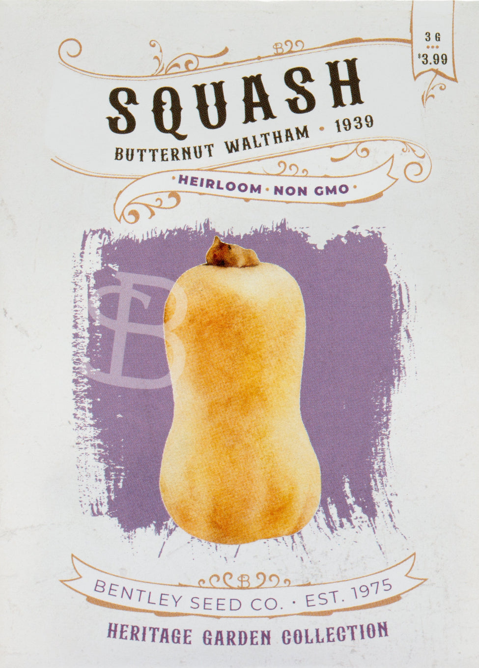Squash-Butternut Waltham 1939 Front Packet