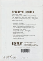 Squash-Spaghetti 1850: Back Packet