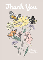 Thank You Butterfly seed packet