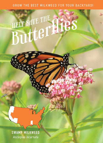 Regional Help The Butterflies - Swamp Milkweed Seed Packets
