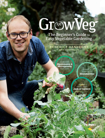 Book - GrowVeg:The Beginner's Guide to Easy Vegetable Gardening