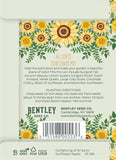 Earth Day Be Kind Earth Day and Everyday Sunflower Seed Packets Back - Bentley Seed