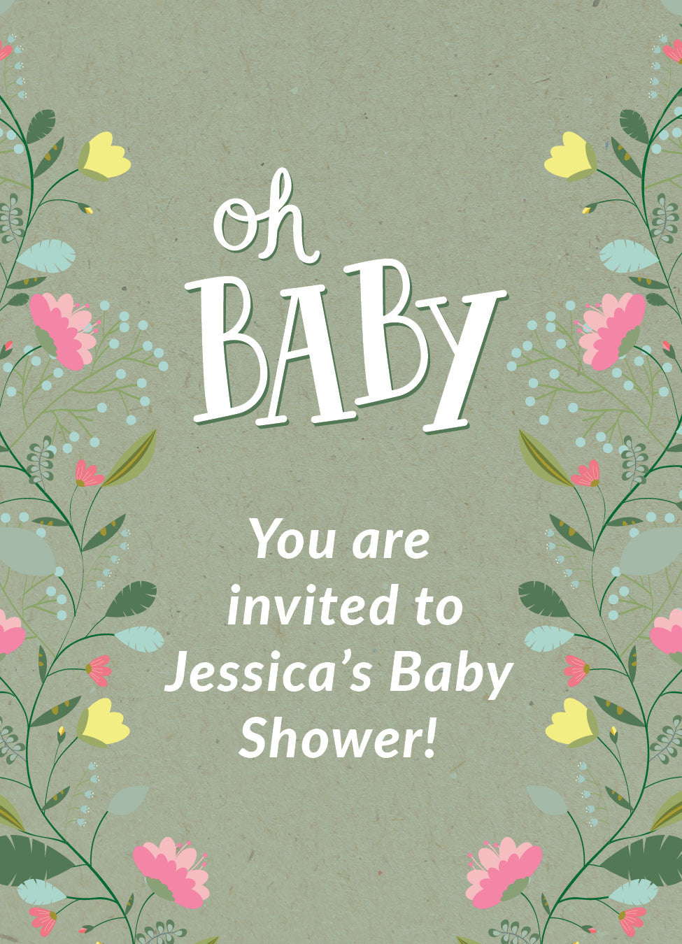 Personalized Seed Packets seed packet