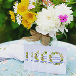 "Wild About Each Other" Bird & Butterfly Flower Seed Favor - Bentley Seeds