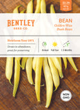 Bean - Golden Wax Bush Bean Seed - Bentley Seeds