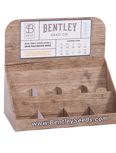 250 Empty Seed Packet Countertop Display flower seeds