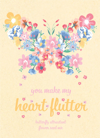Make My Heart Flutter - Bird and Butterfly Mix Packets - Bentley Seeds