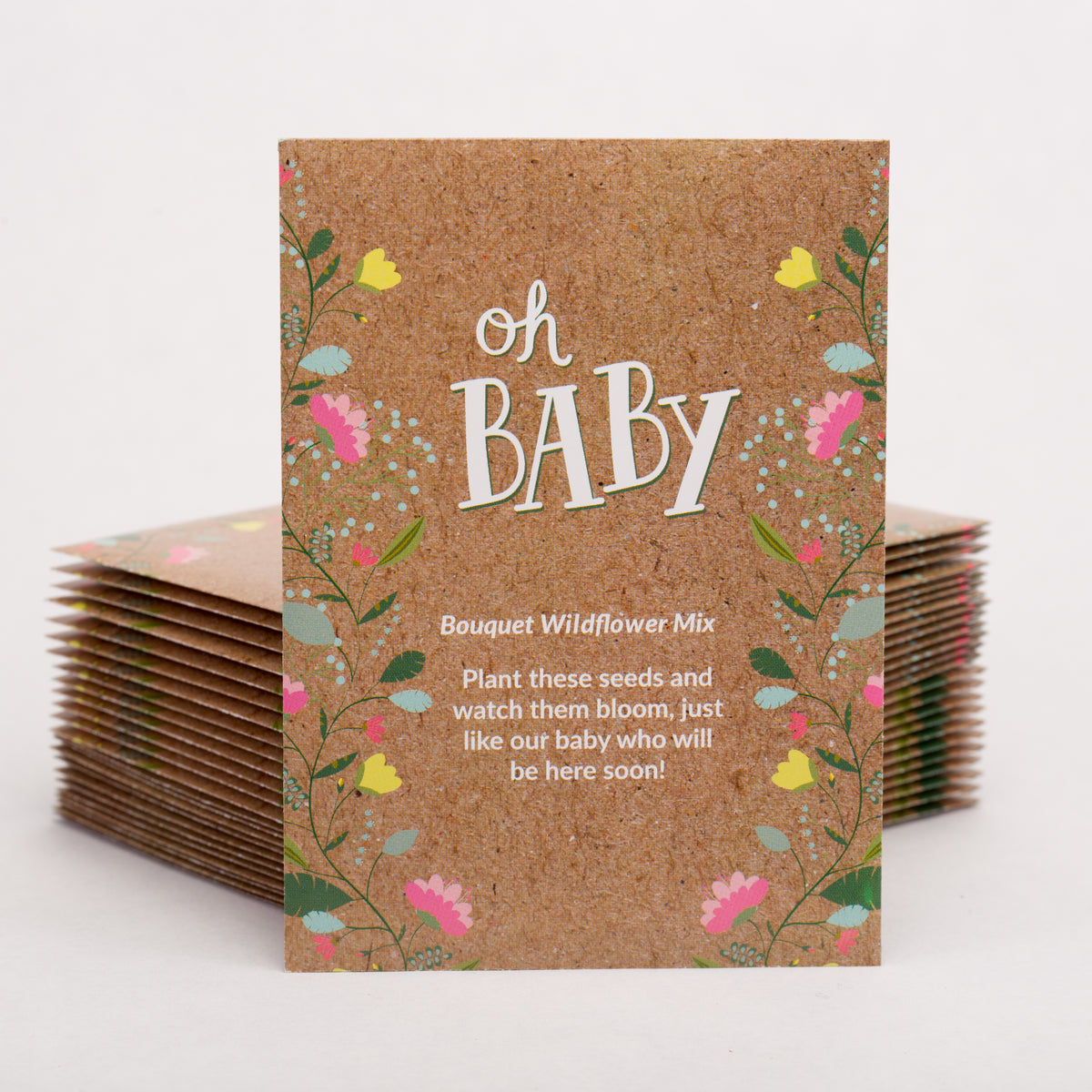 250 Baby Seed Favor Packet Display - Bentley Seeds