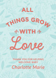 All Things Grow With Love Custom Baby Baby's Breath Seed Packet - Bentley Seeds