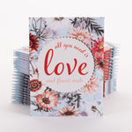 250 Piece Love Favor Seed Packet Retail POS Corrugated Display seed packet