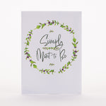 Simply Mint to Be seed packet