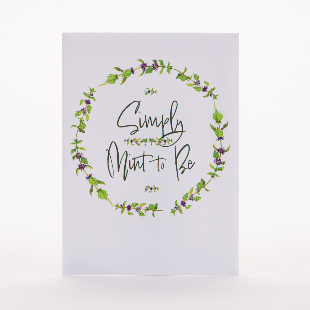 Simply Mint to Be seed packet