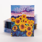 250 Piece Love Favor Seed Packet Retail POS Corrugated Display seed packet
