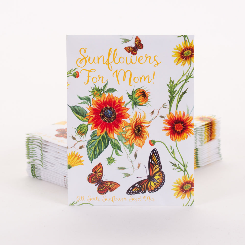 assorted garden seeds 500 Piece Assorted Favor Seed Packet Retail POS Corrugated Display
