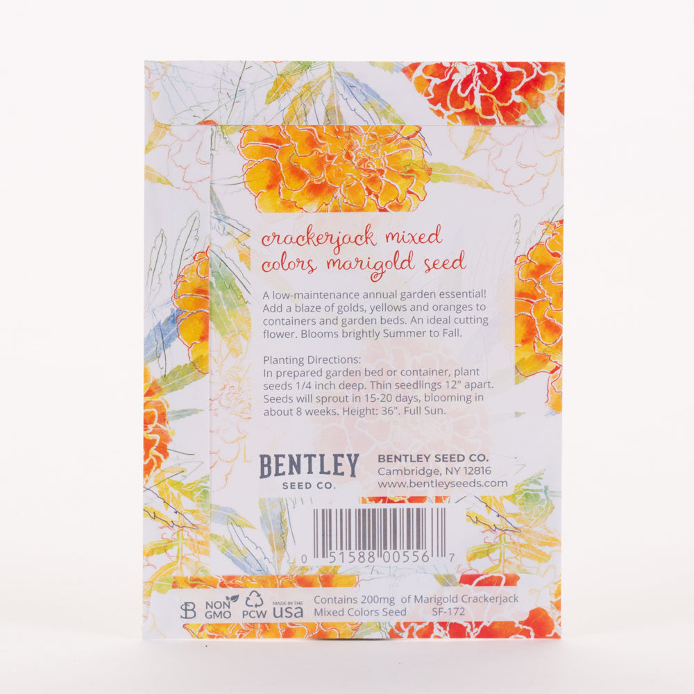 Marigolds for Mom Mother's Day flower seeds
