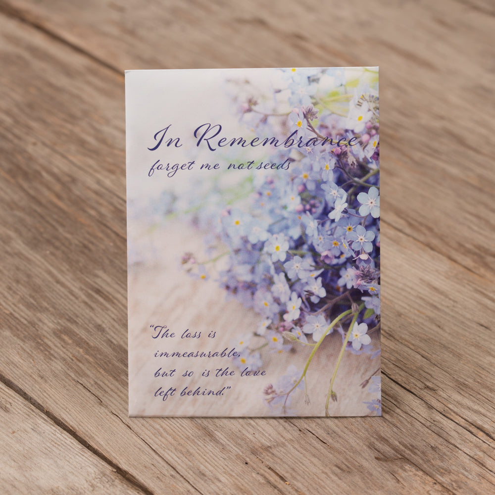 In Remembrance Love Left Behind garden seeds