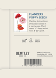 "Mr and Mrs - Wedding " Poppy Seed Favor - Bentley Seeds