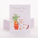 Thank You Fur Real seed packet