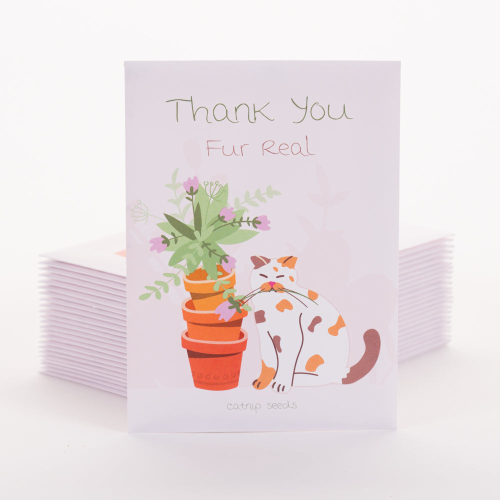 Thank You Fur Real seed packet