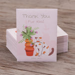 Thank You Fur Real seed packet