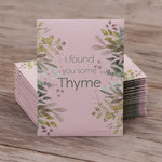 I Found You Some Thyme seed packet