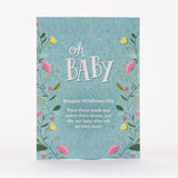 "Oh Baby - Baby Shower" Blue Bouquet Flower Seed Favor - Bentley Seeds