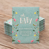 "Oh Baby - Baby Shower" Blue Bouquet Flower Seed Favor - Bentley Seeds