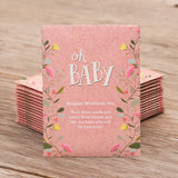 "Oh Baby - Baby Shower" Pink Bouquet Flower Seed Favor - Bentley Seeds