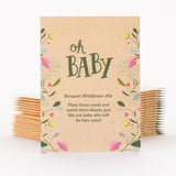 "Oh Baby - Baby Shower" Yellow Bouquet Flower Seed Favor - Bentley Seeds