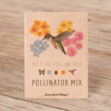 Pollinator Wildflower Mix Seed Favor in "Hummingbird" - Bentley Seeds