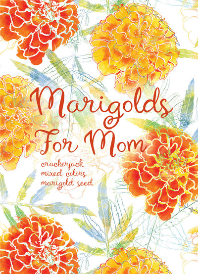 Marigolds for Mom Mother's Day flower seeds