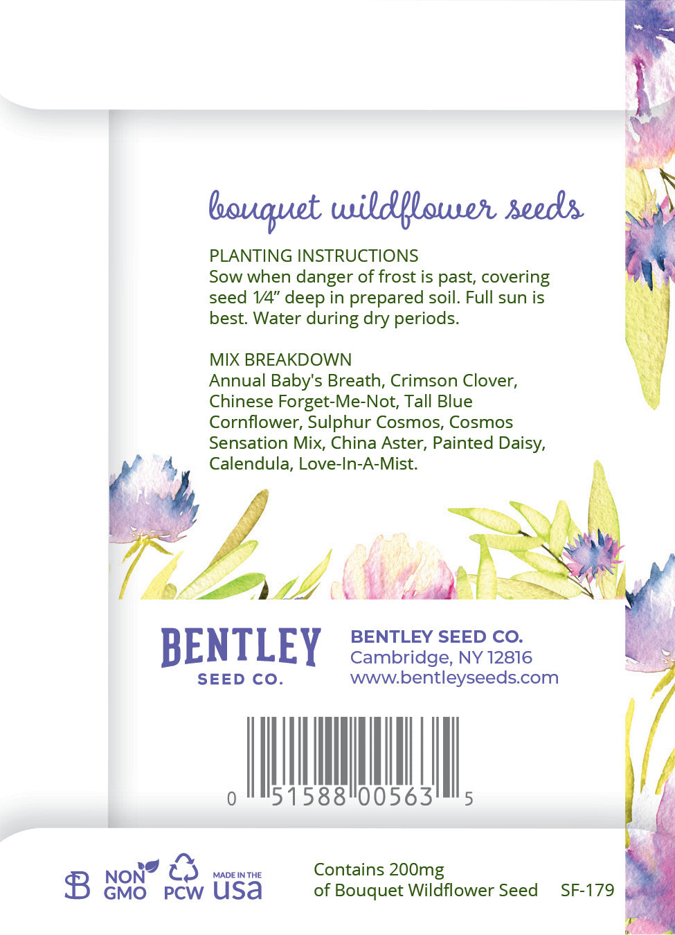 For Grandma seed packet