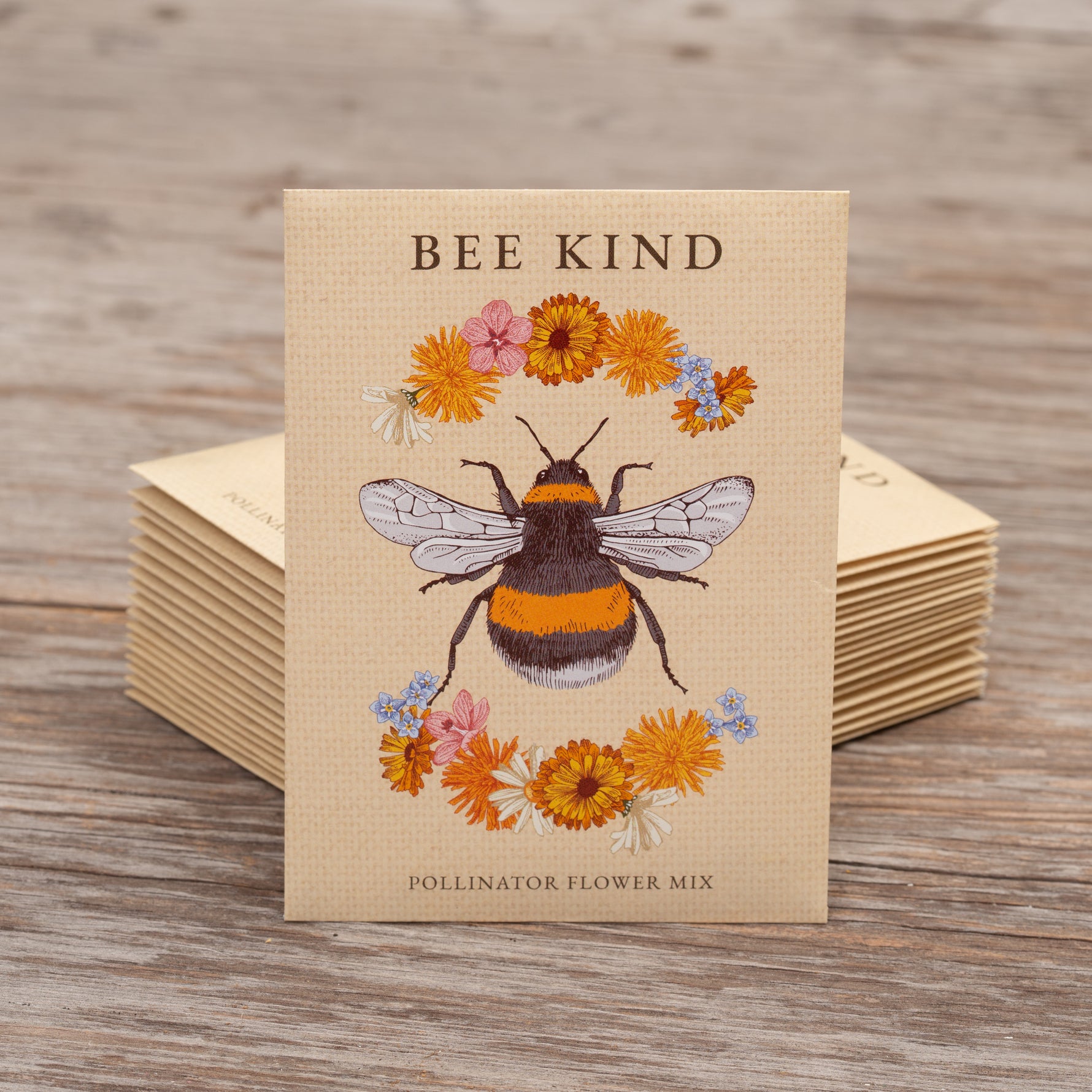 bee and butterfly flower seed mix Bee Kind