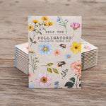 Help Pollinators Kraft Bee - Pollinator Flower Seed Mix Packets - Bentley Seeds