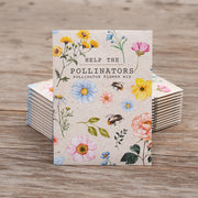 Help Pollinators Kraft Bee seed packet
