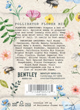 Help Pollinators Kraft Bee - Pollinator Flower Seed Mix Packets - Bentley Seeds