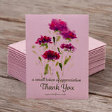 250 Piece Thank You Favor Seed Packet Retail POS Corrugated Display