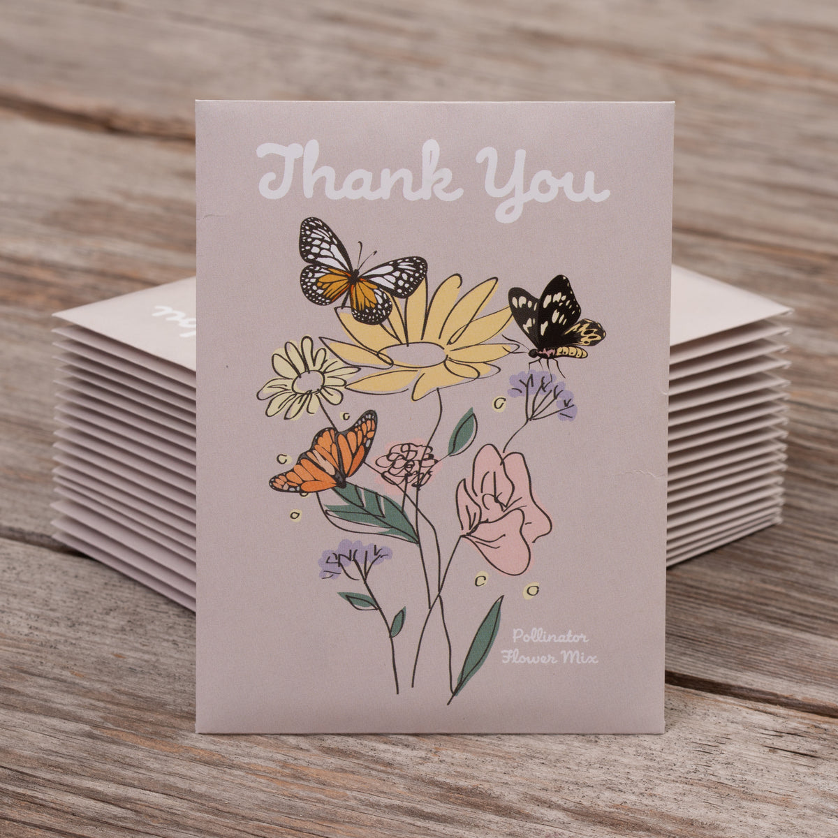 Thank You Butterfly seed packet