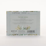 Thank You Thyme - Thyme Seed Packets - Bentley Seed