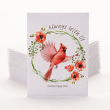Memorial Cardinal - Flanders Poppy Seed Packets