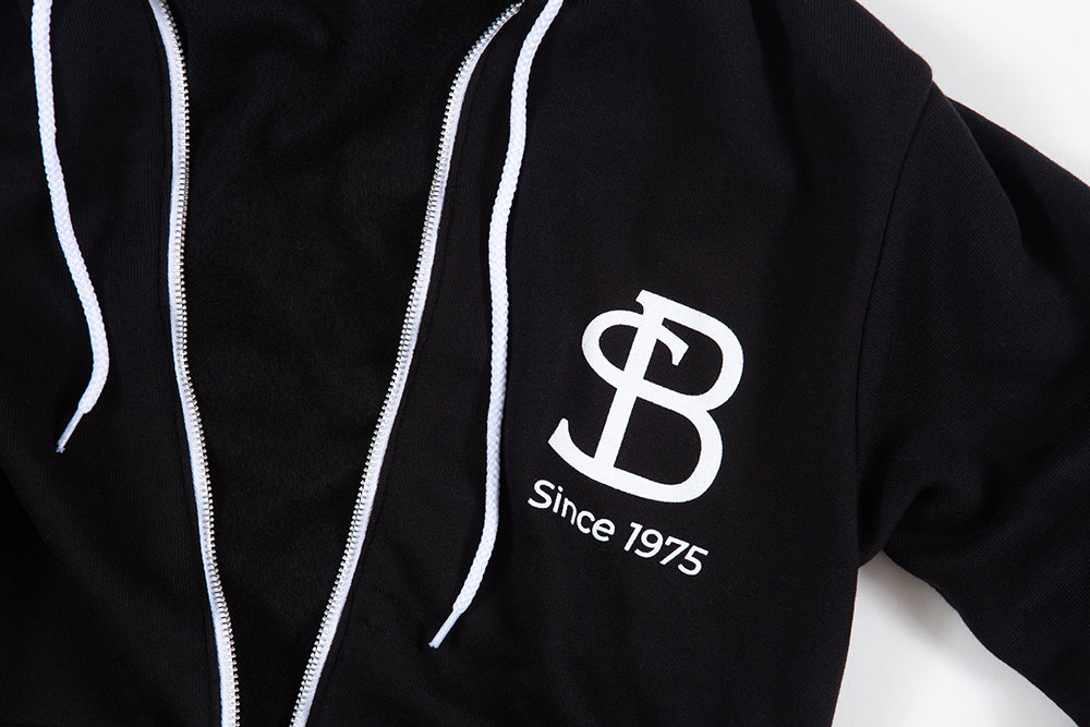 Bentley Seed Co. Full-Zip Classic Black Hoodie Sweatshirt garden seeds