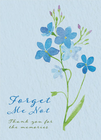 Forget-Me-Not (mixed colors)/ Mailable Seed Packet - Custom Printed Back -  SDS1012 - Brilliant Promotional Products