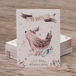 Oh Baby Little Birdie Woodland seed packet